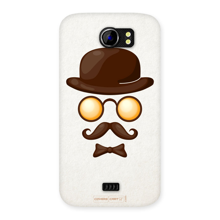Retro Style Back Case for Micromax A110 Canvas 2