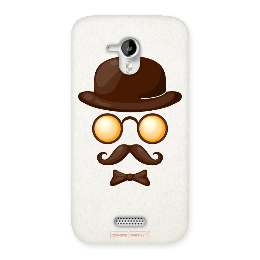 Retro Style Back Case for Micromax A116 Canvas HD