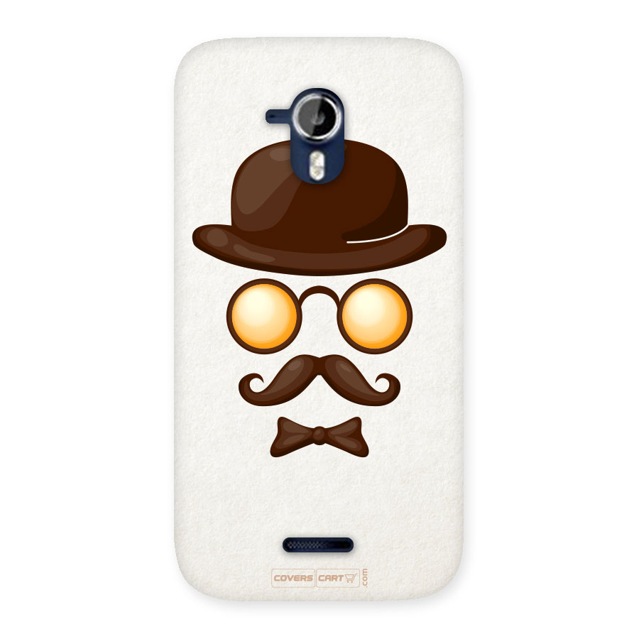 Retro Style Back Case for Micromax A117 Canvas Magnus