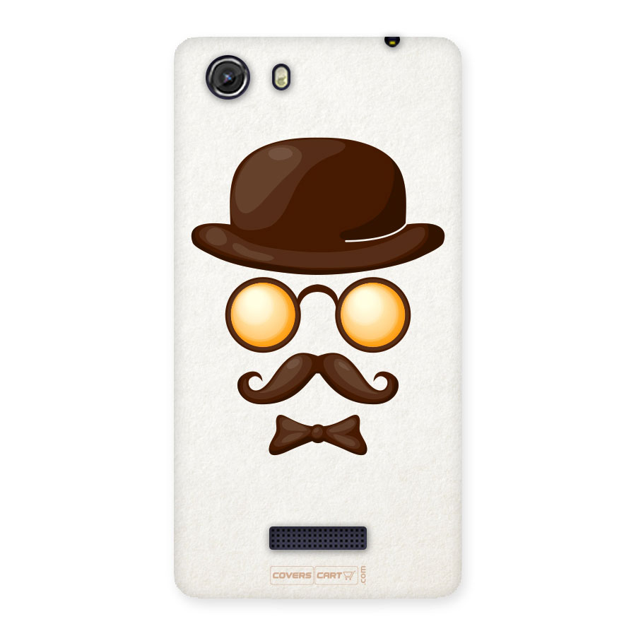 Retro Style Back Case for Micromax Unite 3