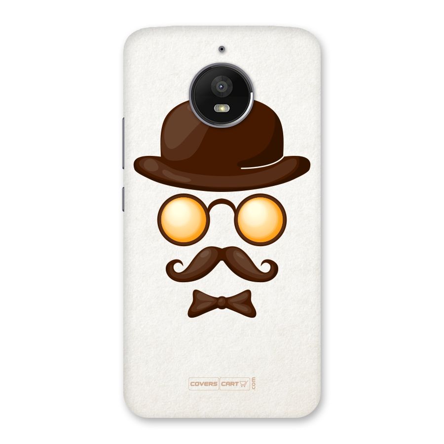 Retro Style Back Case for Moto E4 Plus