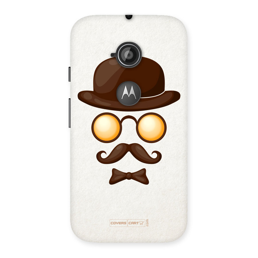 Retro Style Back Case for Moto E 2nd Gen