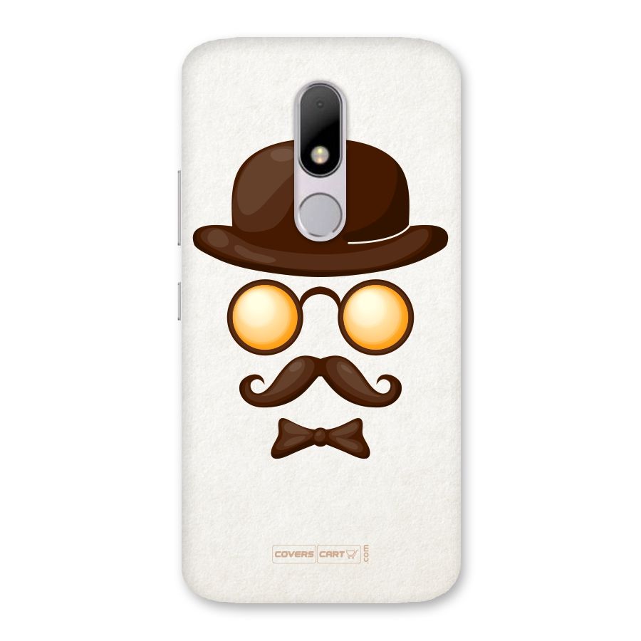 Retro Style Back Case for Moto M