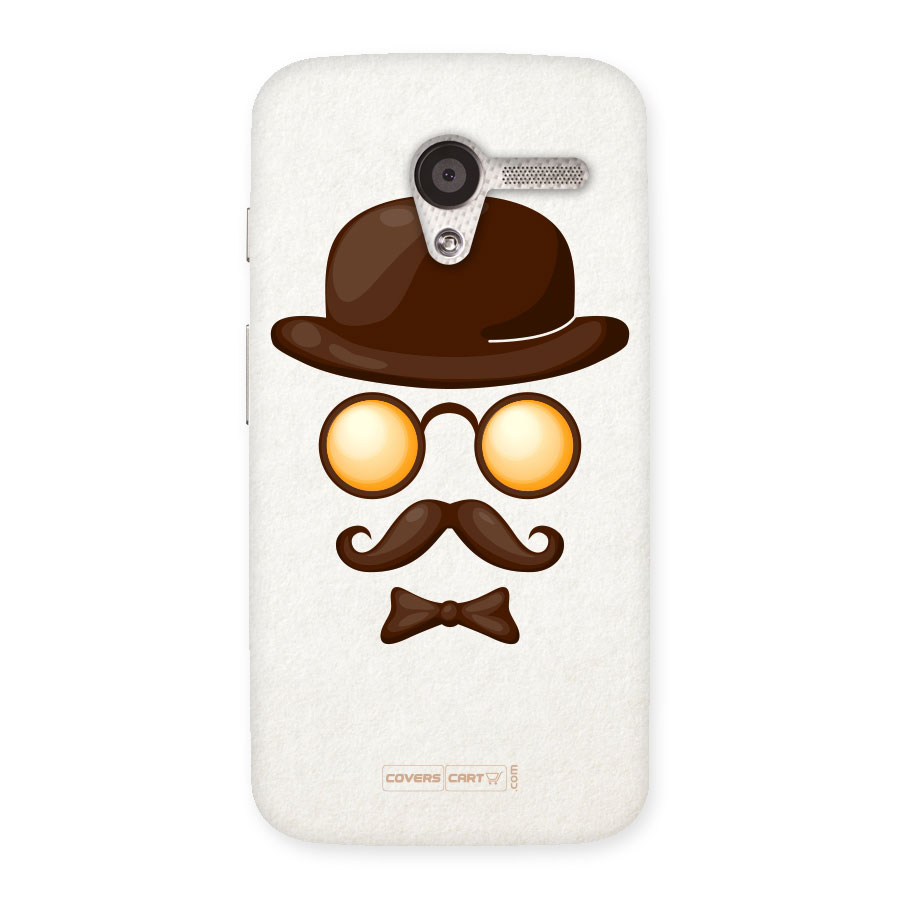 Retro Style Back Case for Moto X