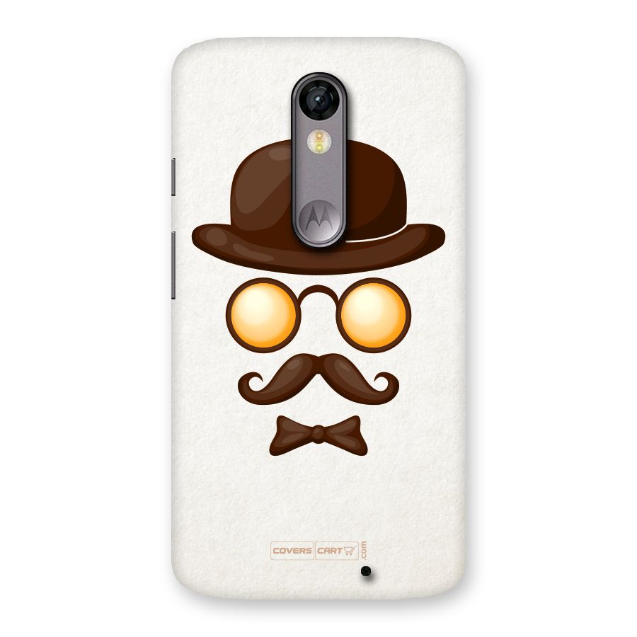 Retro Style Back Case for Moto X Force