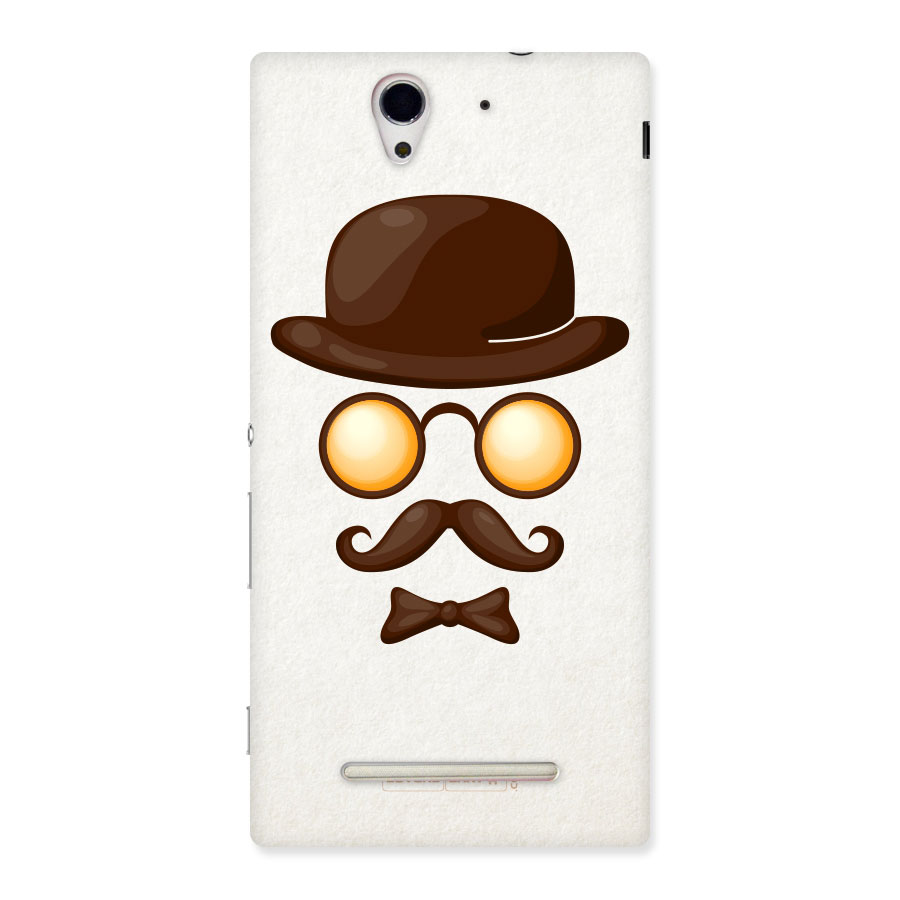 Retro Style Back Case for Xperia C3