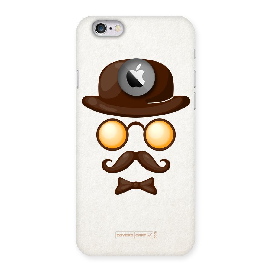 Retro Style Back Case for iPhone 6 Logo Cut