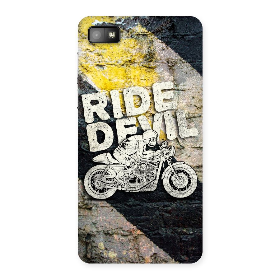 Ride Devil Back Case for Blackberry Z10