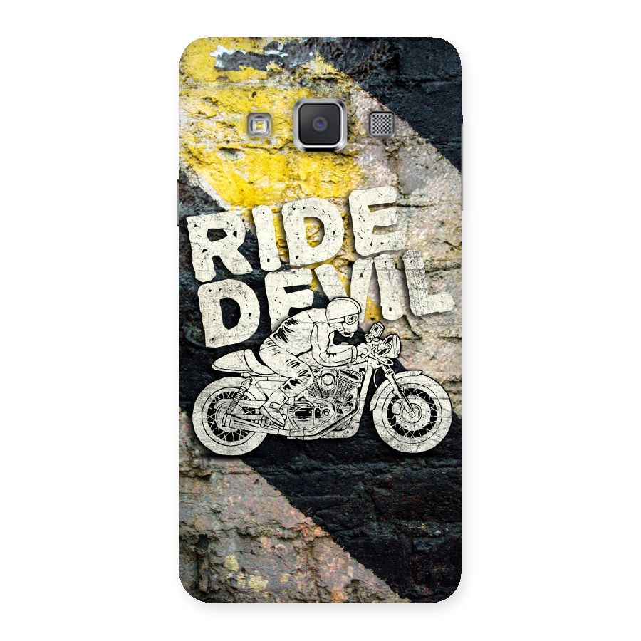 Ride Devil Back Case for Galaxy A3