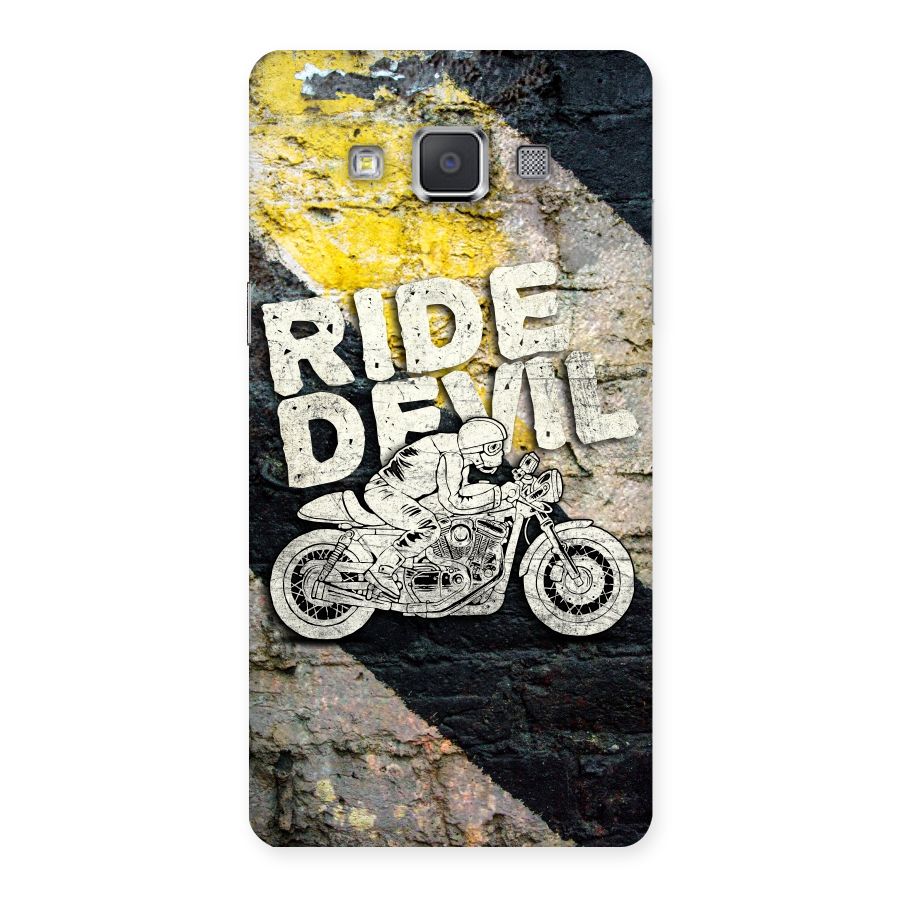 Ride Devil Back Case for Galaxy Grand Max