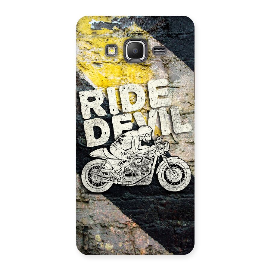 Ride Devil Back Case for Galaxy Grand Prime