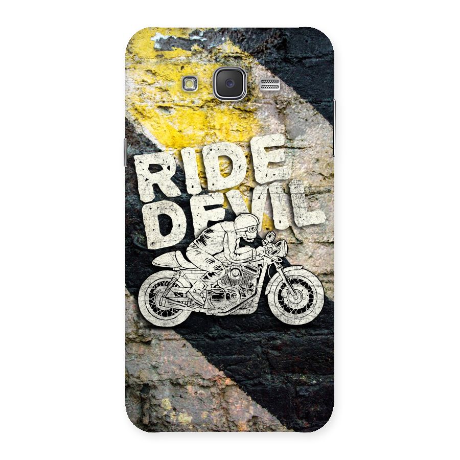 Ride Devil Back Case for Galaxy J7