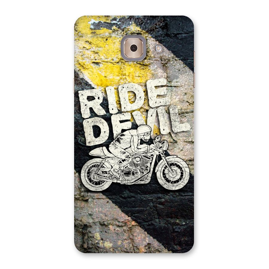 Ride Devil Back Case for Galaxy J7 Max