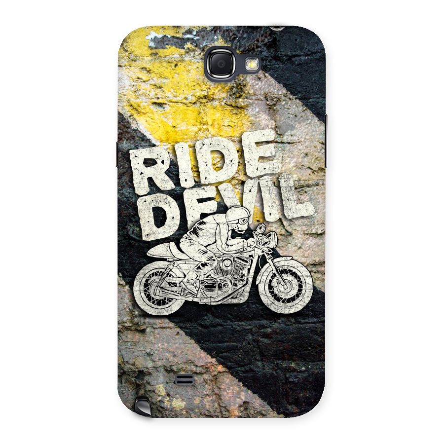 Ride Devil Back Case for Galaxy Note 2