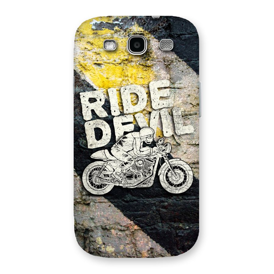 Ride Devil Back Case for Galaxy S3