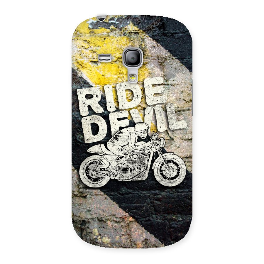 Ride Devil Back Case for Galaxy S3 Mini