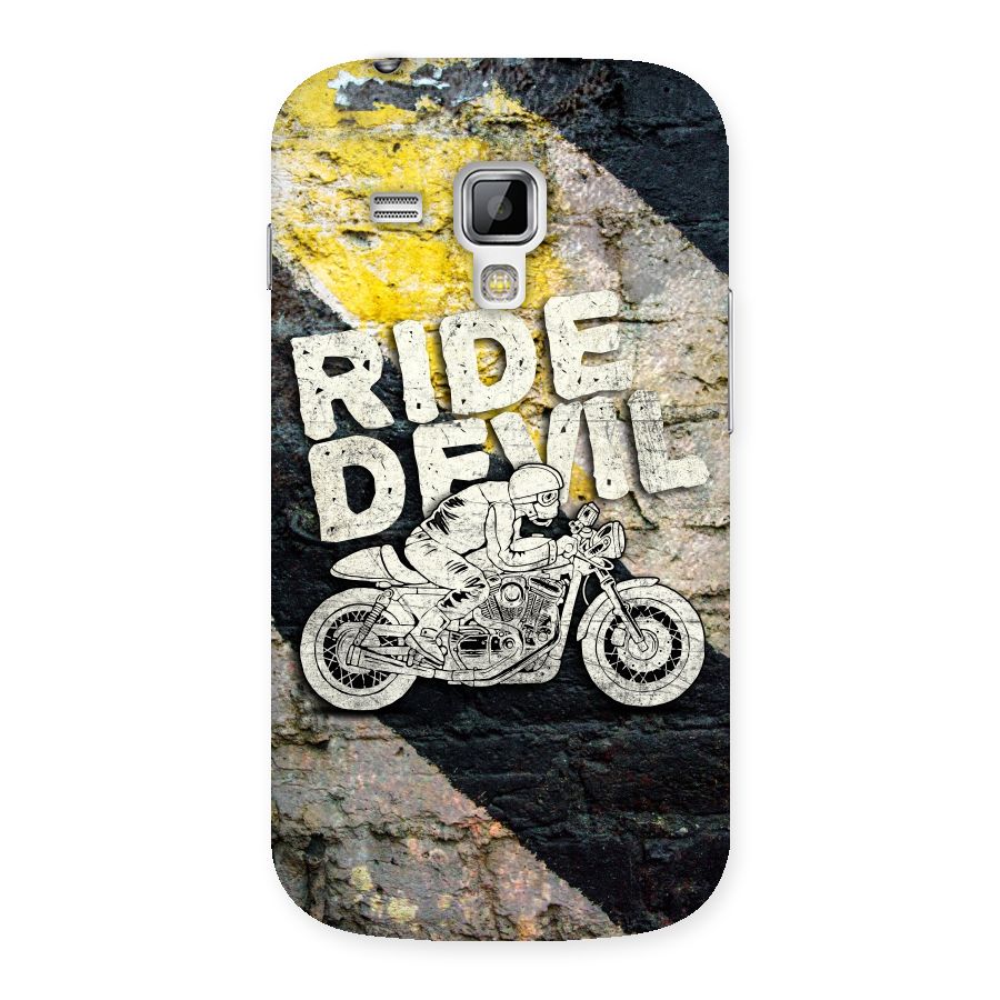 Ride Devil Back Case for Galaxy S Duos