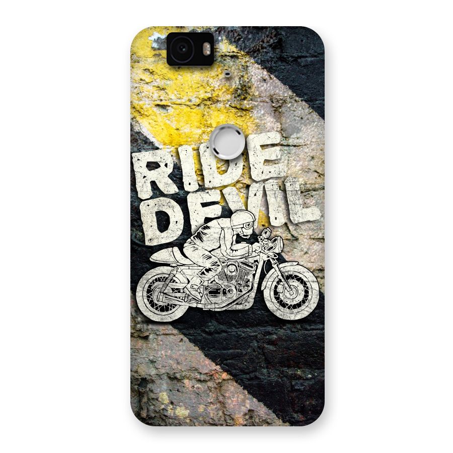 Ride Devil Back Case for Google Nexus-6P