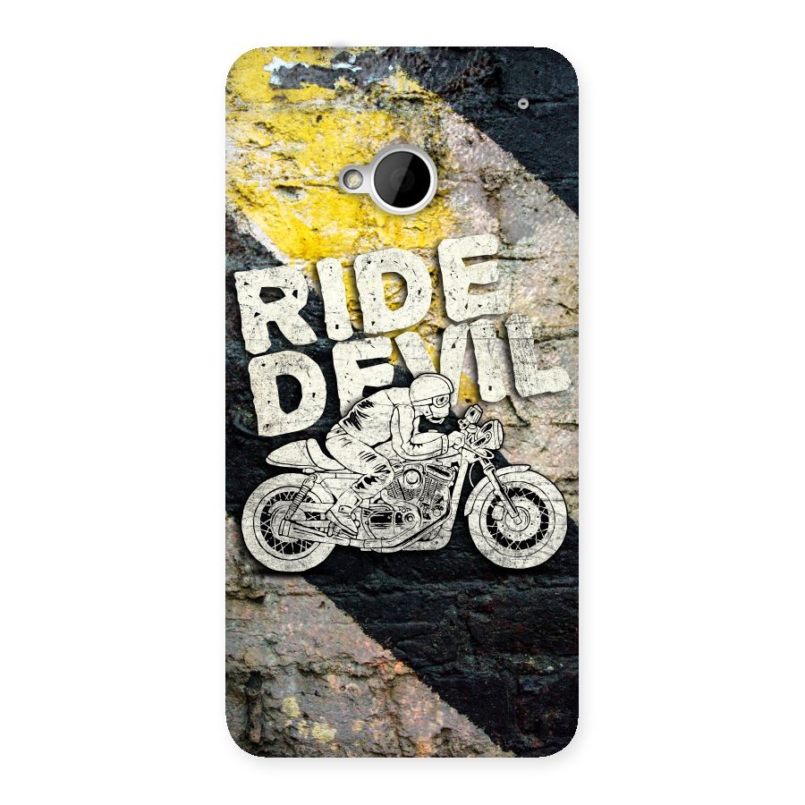 Ride Devil Back Case for HTC One M7