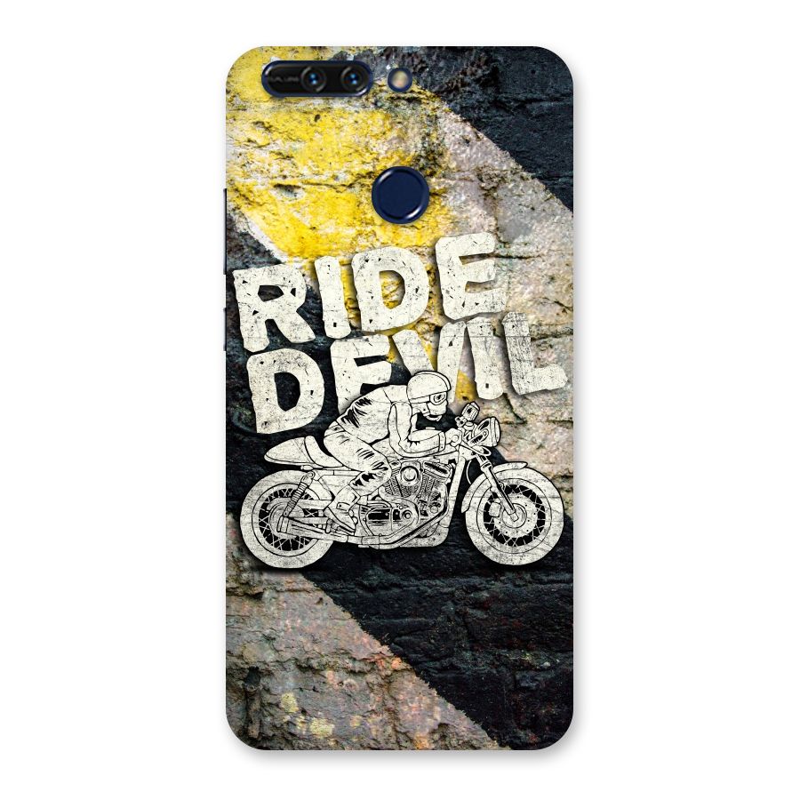 Ride Devil Back Case for Honor 8 Pro