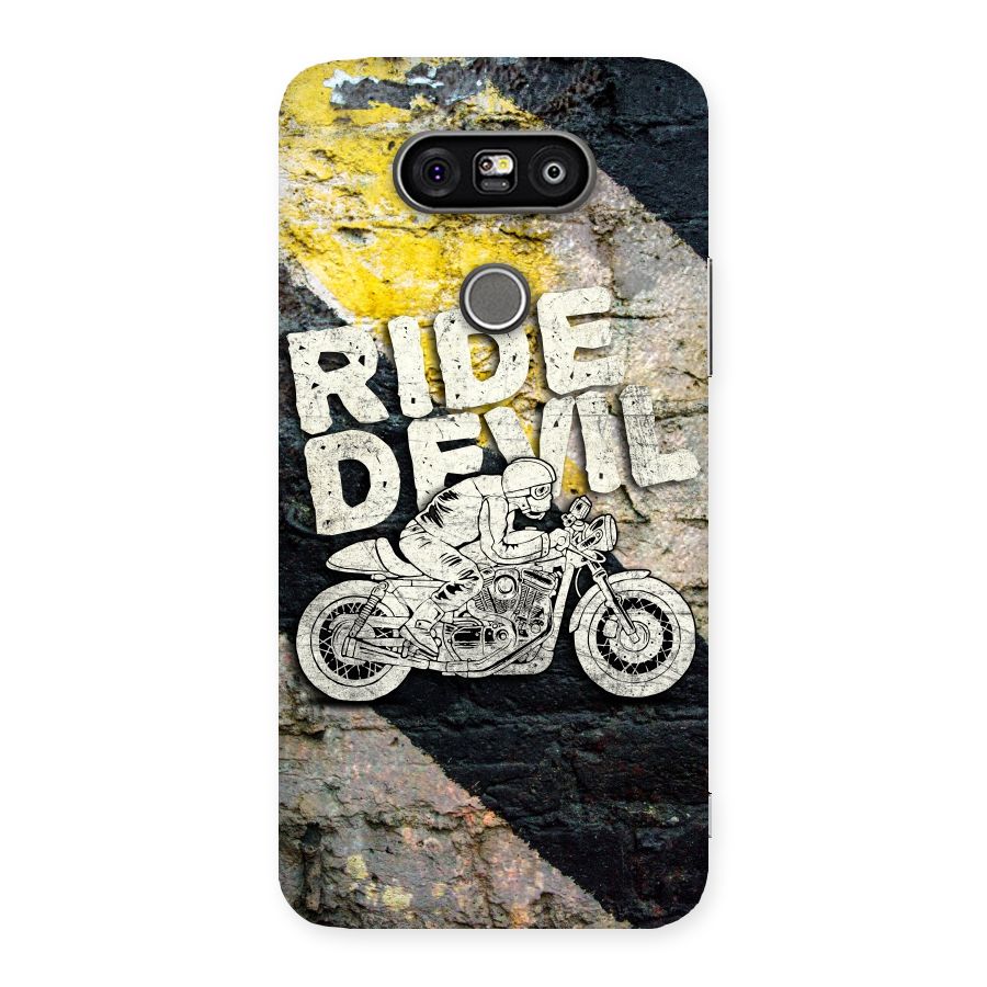 Ride Devil Back Case for LG G5