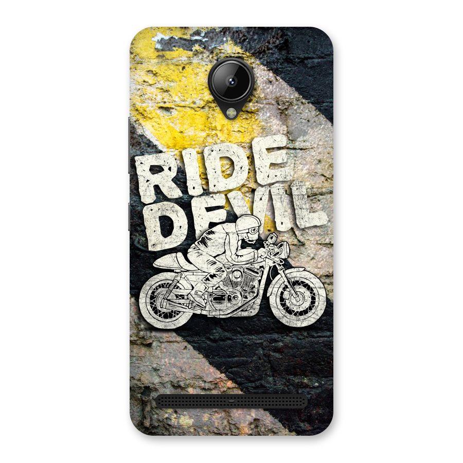 Ride Devil Back Case for Lenovo C2
