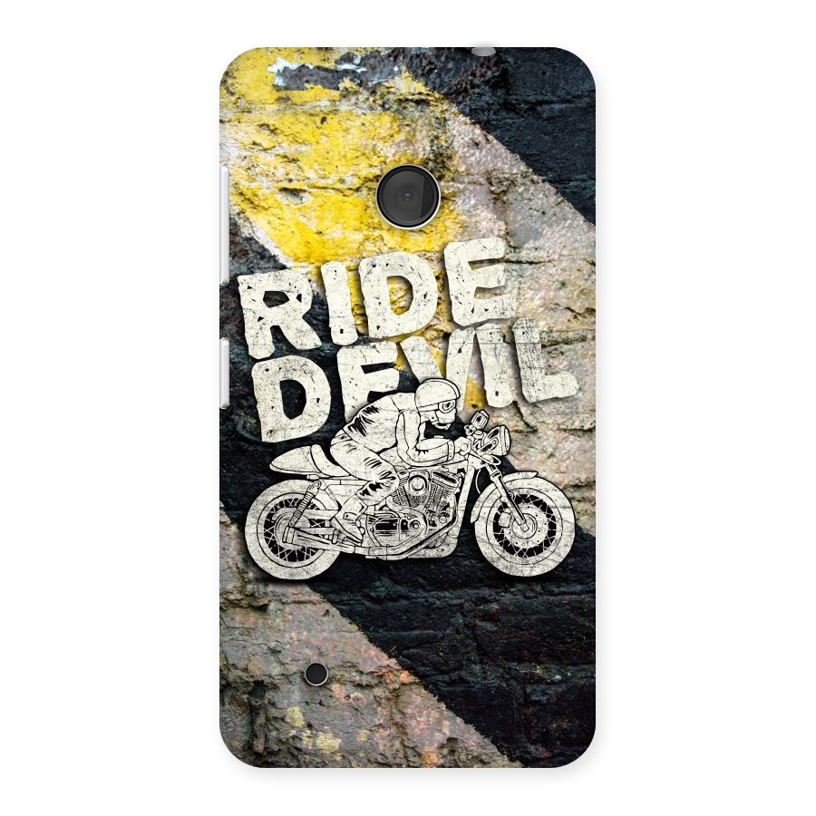 Ride Devil Back Case for Lumia 530