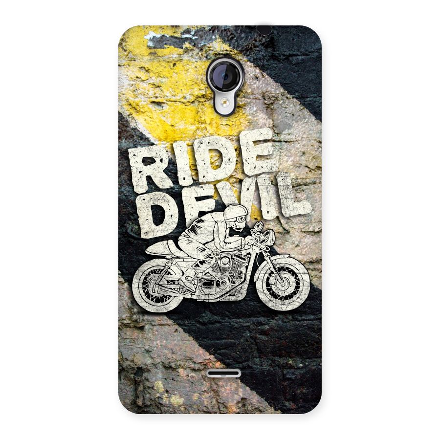 Ride Devil Back Case for Micromax Unite 2 A106