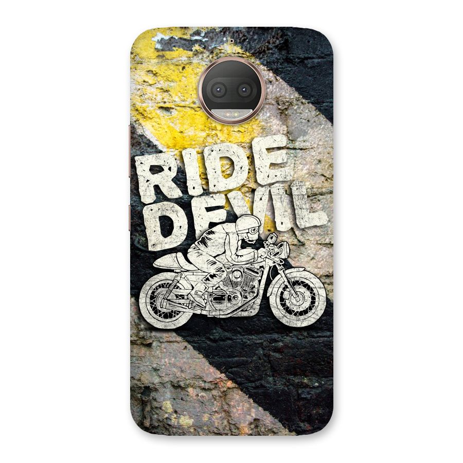 Ride Devil Back Case for Moto G5s Plus