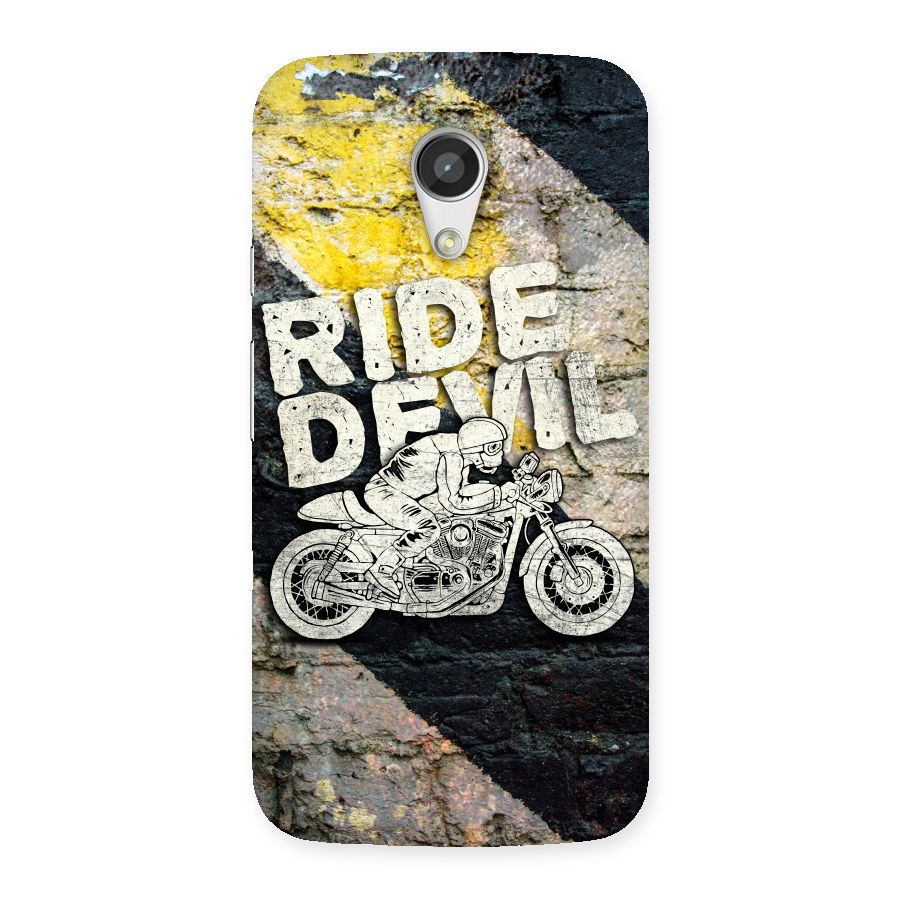 Ride Devil Back Case for Moto G 2nd Gen