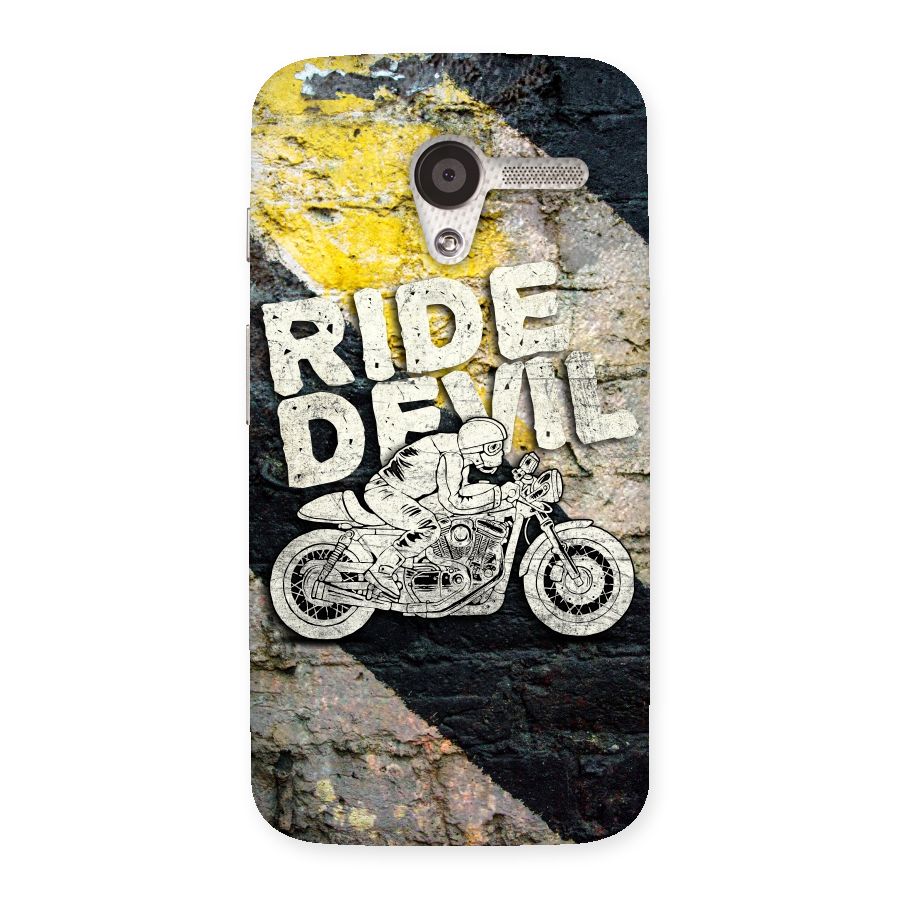 Ride Devil Back Case for Moto X