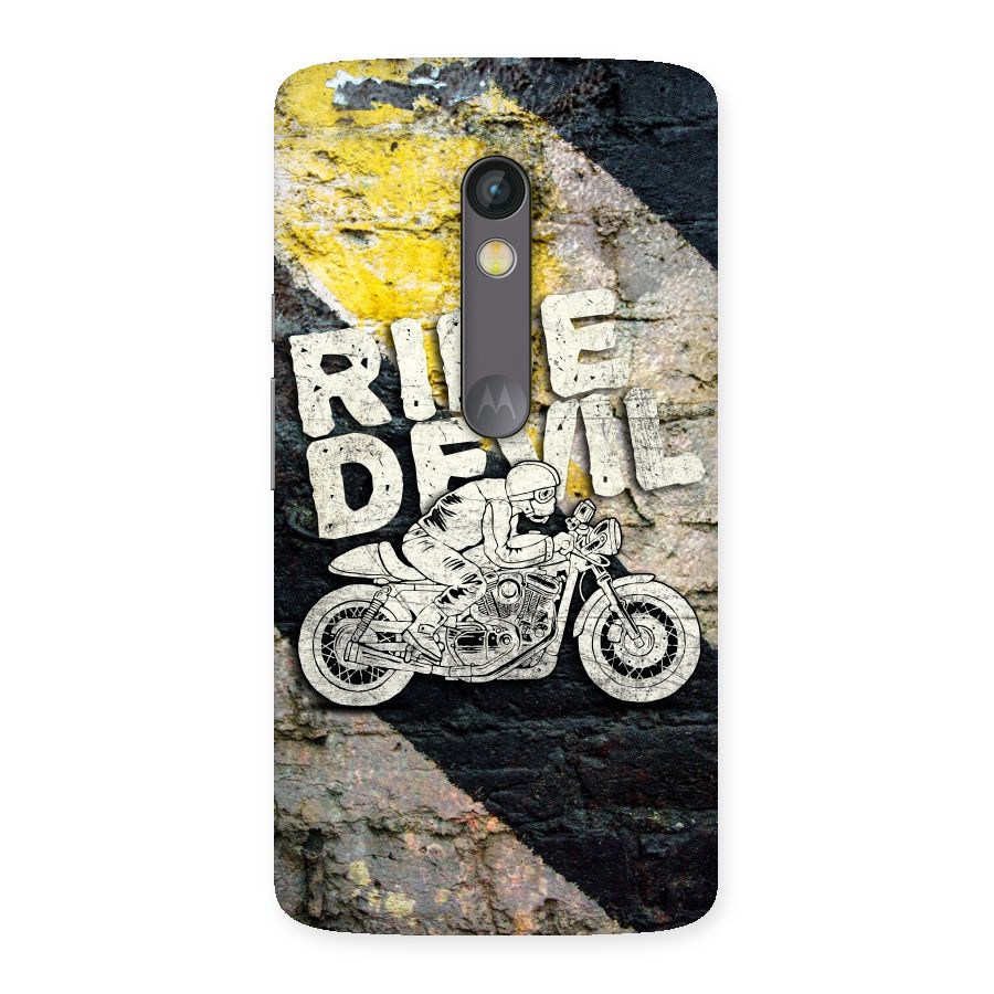 Ride Devil Back Case for Moto X Play