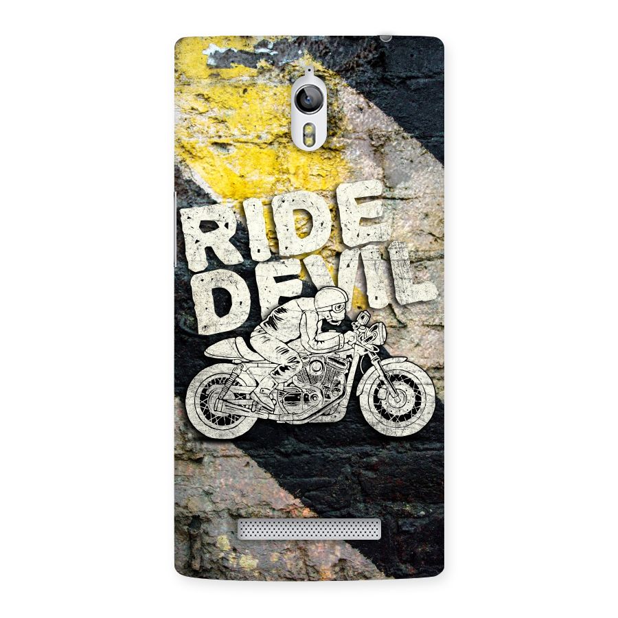 Ride Devil Back Case for Oppo Find 7