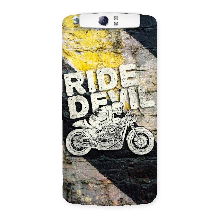 Ride Devil Back Case for Oppo N1