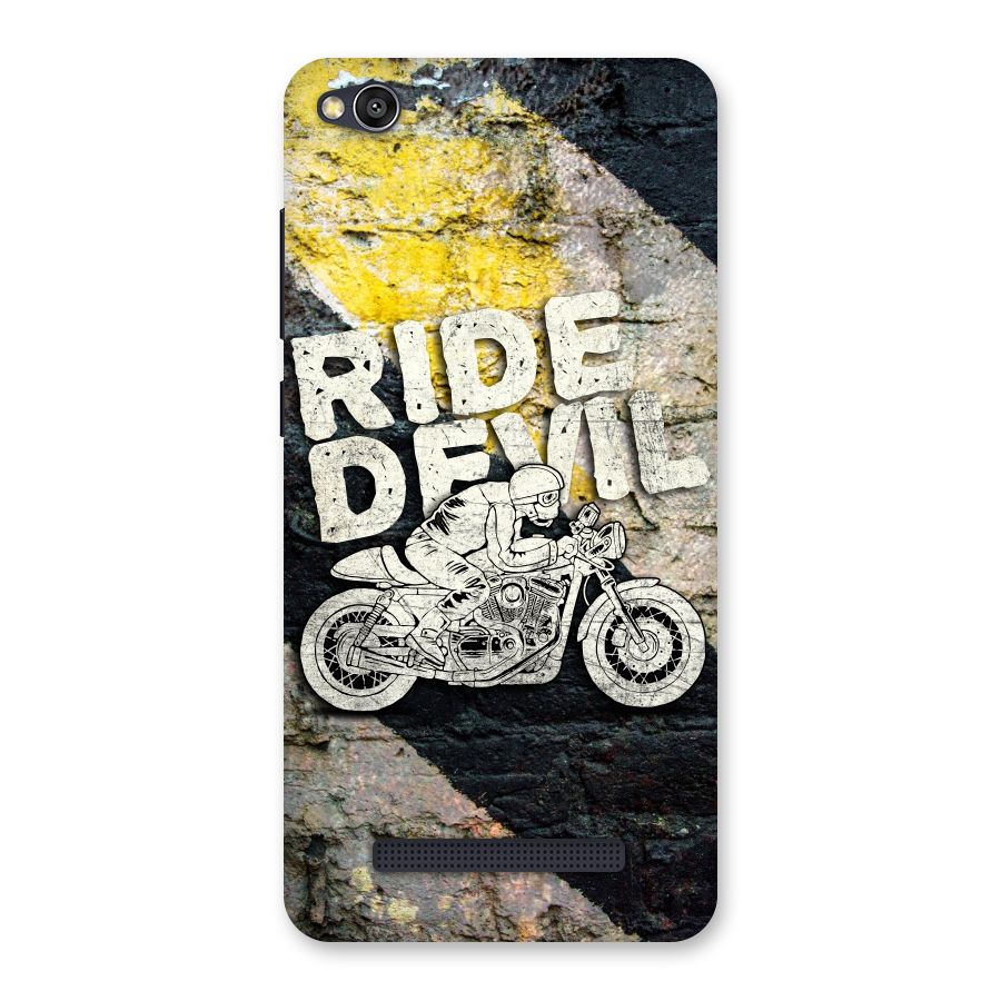 Ride Devil Back Case for Redmi 4A