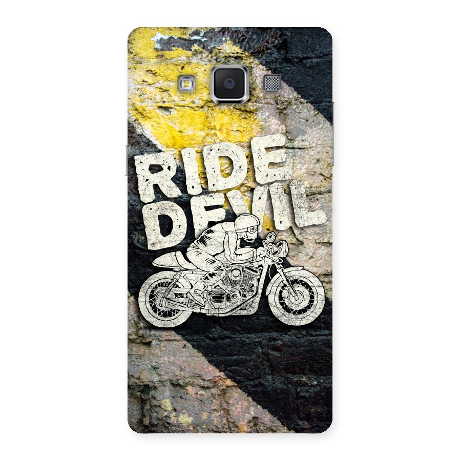 Ride Devil Back Case for Samsung Galaxy A5