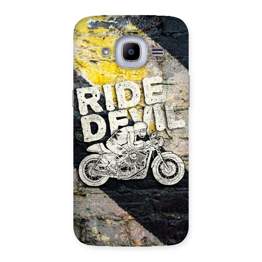 Ride Devil Back Case for Samsung Galaxy J2 Pro