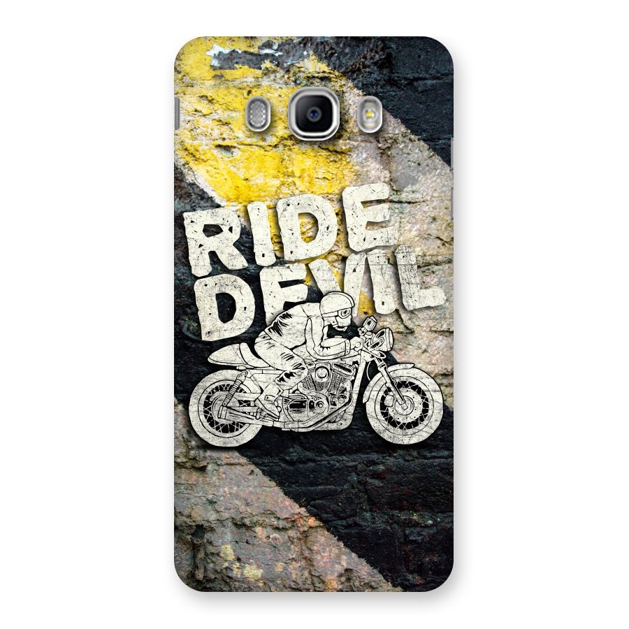 Ride Devil Back Case for Samsung Galaxy J5 2016