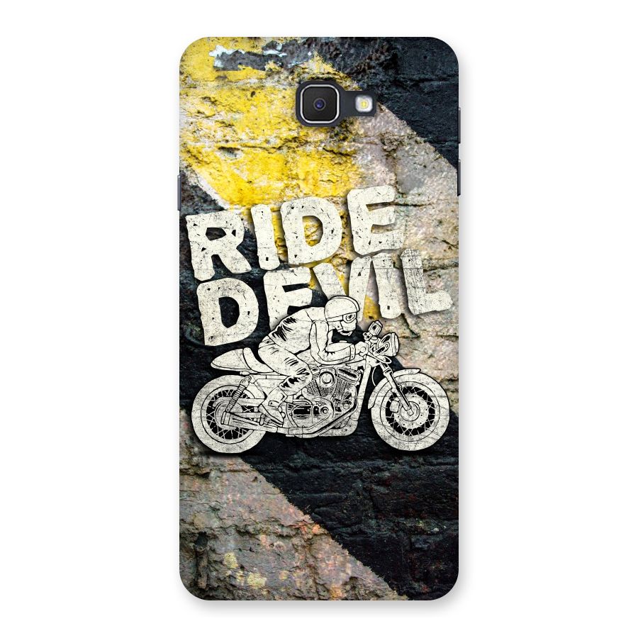 Ride Devil Back Case for Samsung Galaxy J7 Prime
