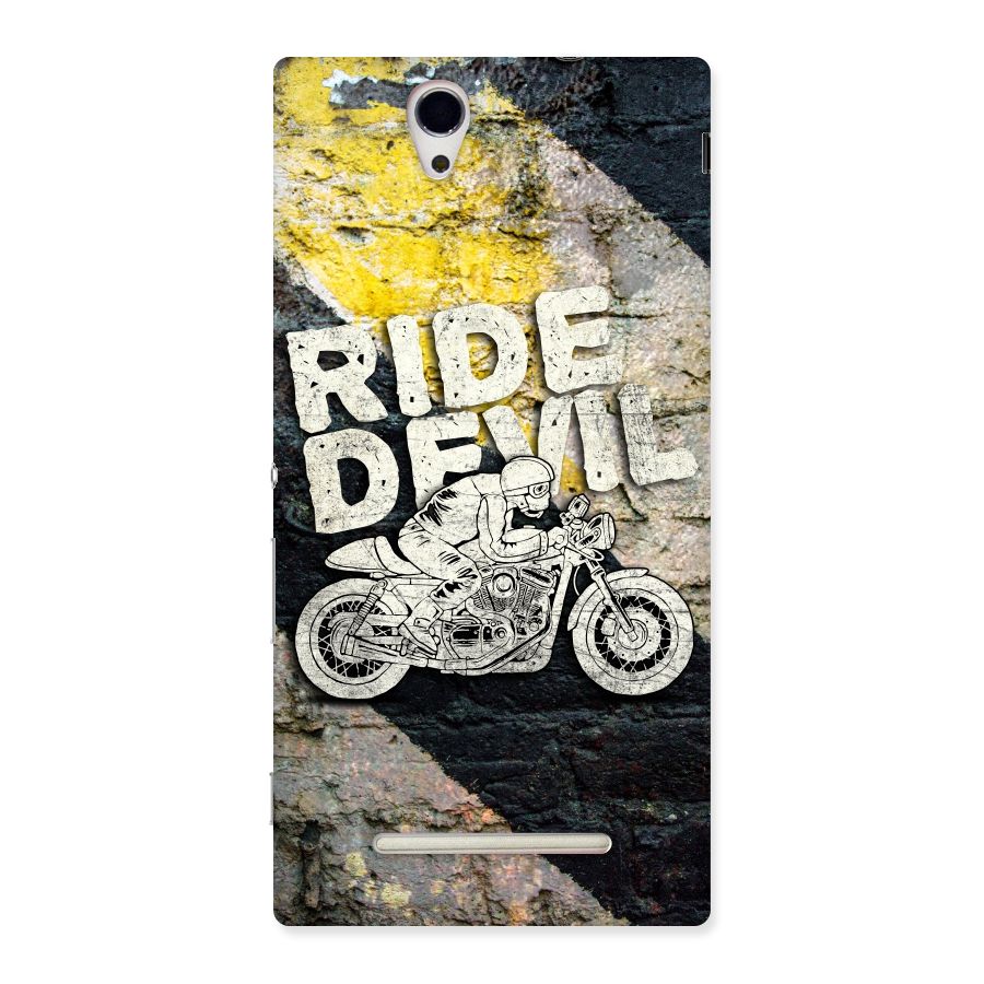 Ride Devil Back Case for Sony Xperia C3