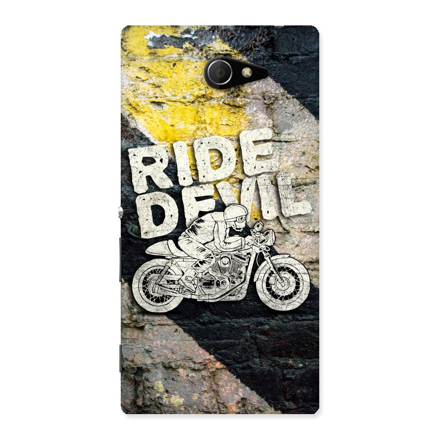 Ride Devil Back Case for Sony Xperia M2