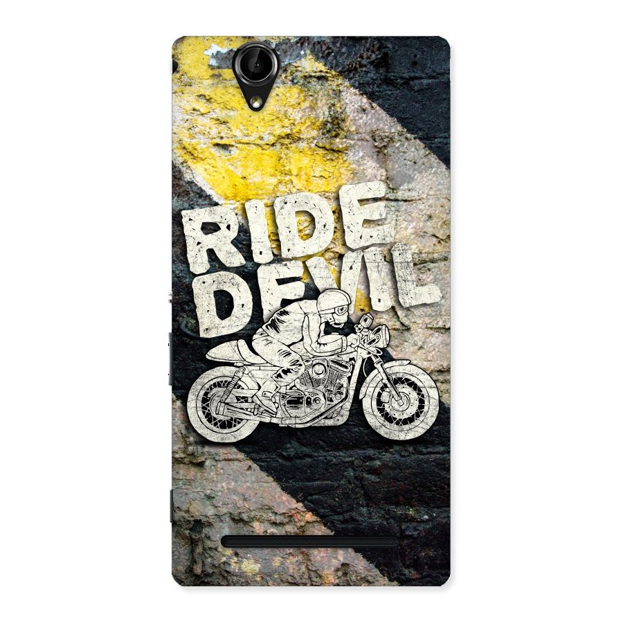 Ride Devil Back Case for Sony Xperia T2