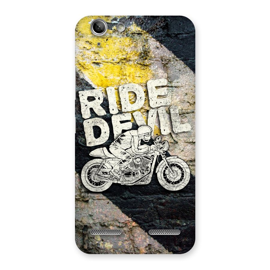 Ride Devil Back Case for Vibe K5 Plus