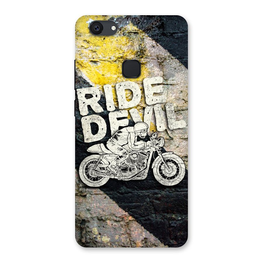 Ride Devil Back Case for Vivo V7 Plus