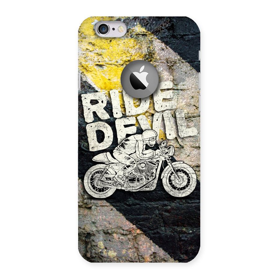 Ride Devil Back Case for iPhone 6 Logo Cut