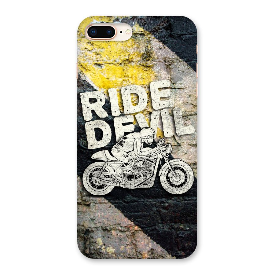 Ride Devil Back Case for iPhone 8 Plus