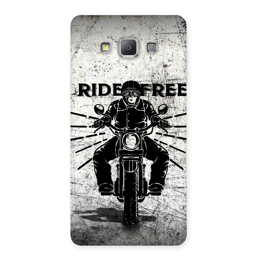 Ride Free Back Case for Galaxy A7