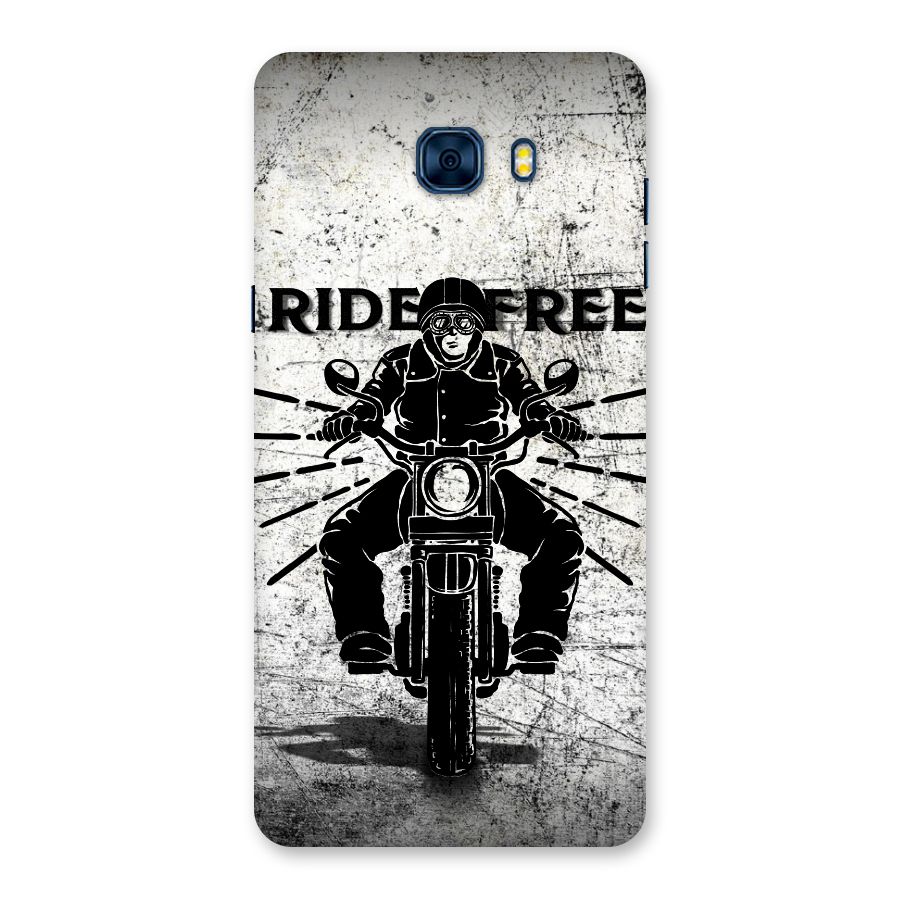 Ride Free Back Case for Galaxy C7 Pro