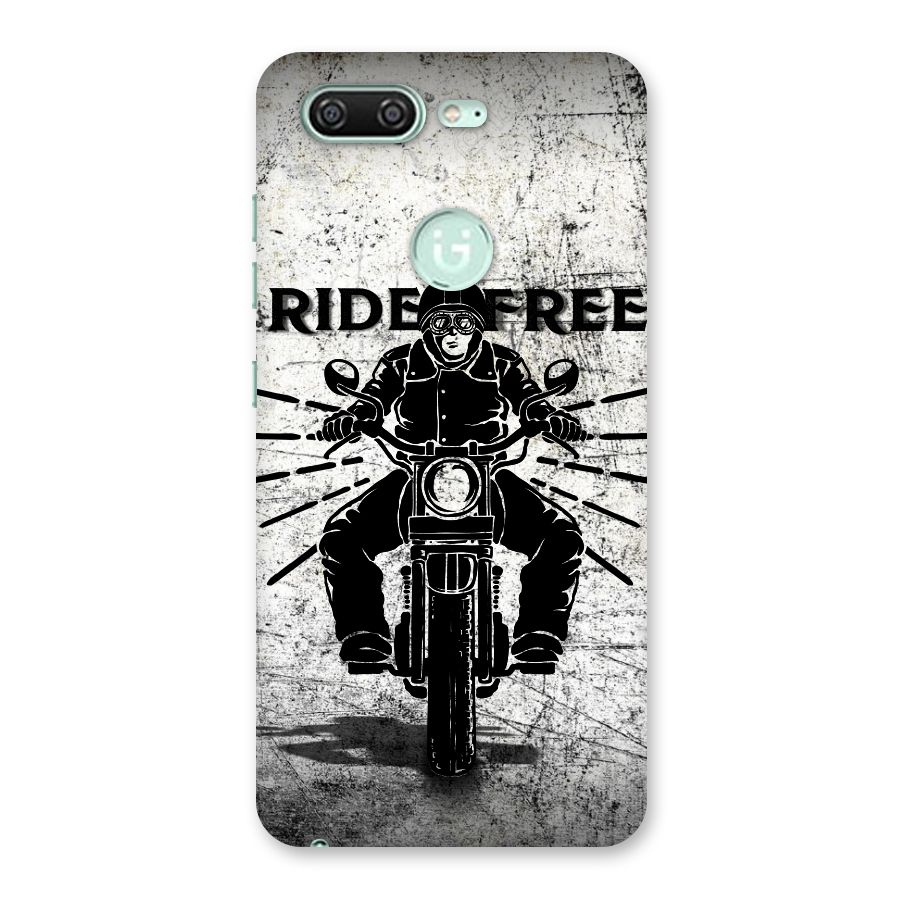 Ride Free Back Case for Gionee S10