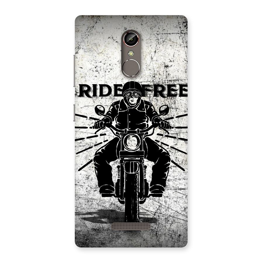 Ride Free Back Case for Gionee S6s